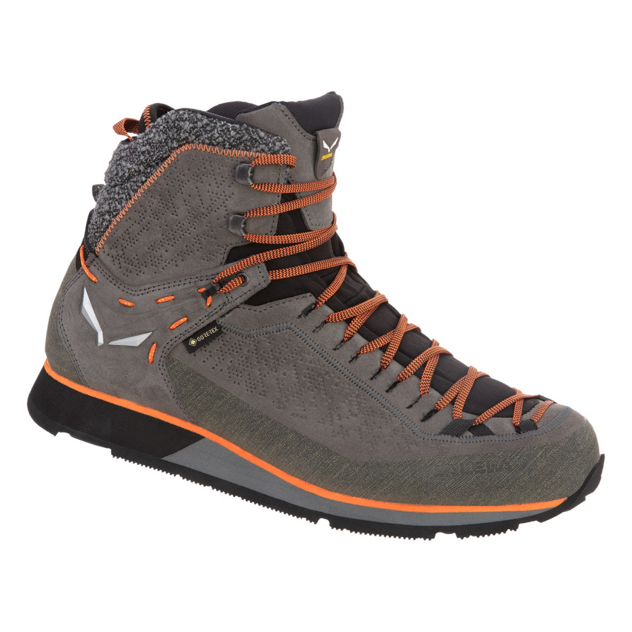 Botas Salewa Mountain Trainer 2 Inverno GORE-TEX® Homem Marrom/Cinzentas/Laranja 315USPRZQ